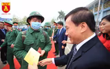 Nụ cười của những tân binh Hà Nội trong ngày hội tòng quân